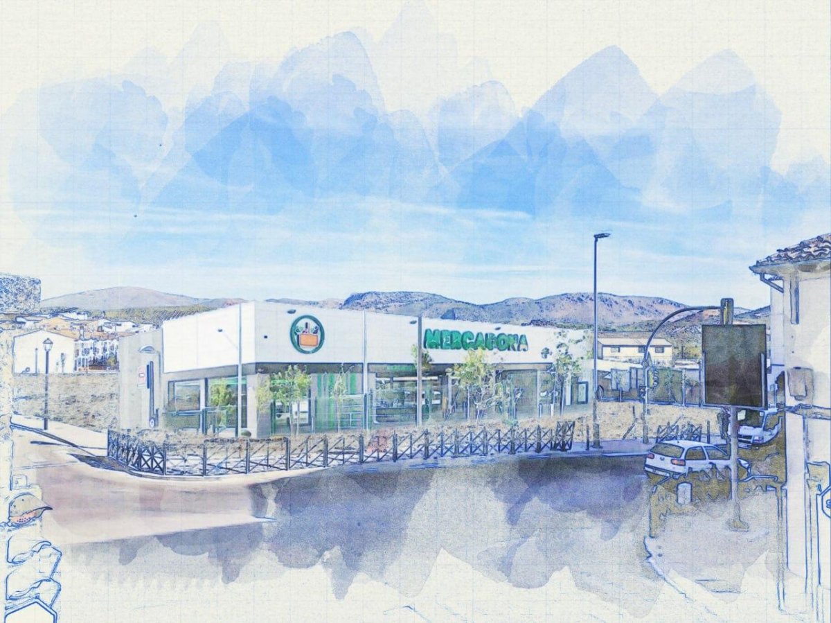 Comienza la construcción del nuevo supermercado Mercadona en Priego de Córdoba con mejoras en eficiencia energética.