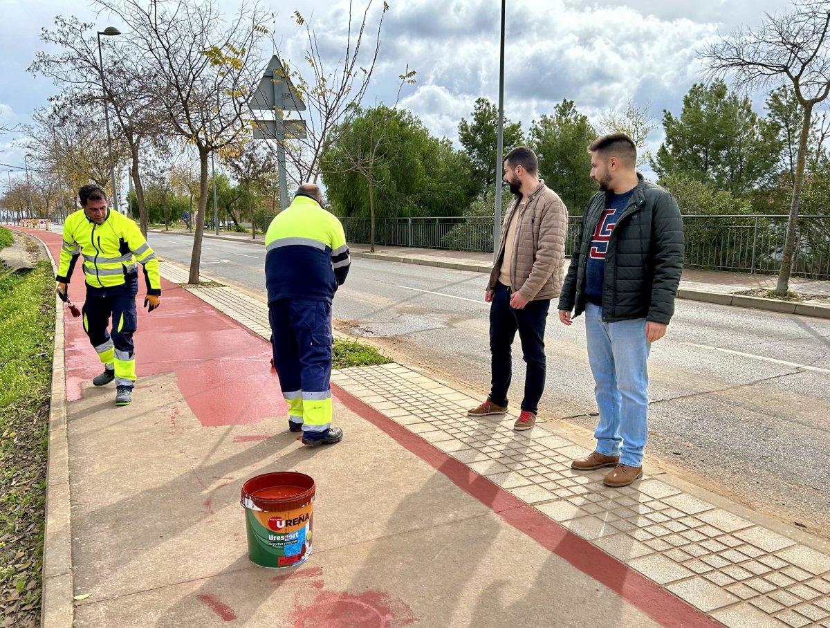 Ayuntamiento de Peñarroya-Pueblonuevo trabaja en la mejora de la ronda Norte