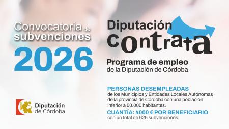 imagen de Dos Torres convoca 8 plazas (Diputación Contrata 2026): solicitudes del 7 al 16 de julio