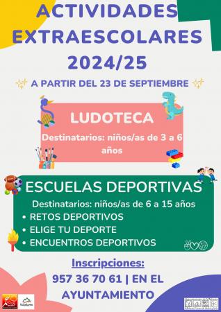 imagen de ESCUELAS DEPORTIVAS Y LUDOTECA