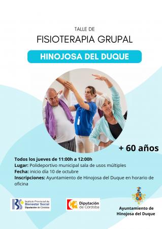 imagen de TALLER DE FISIOTERAPIA GRUPAL