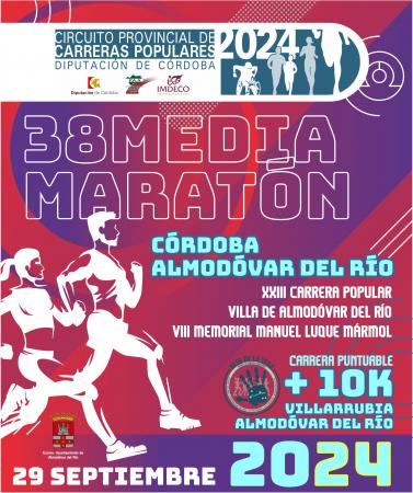 imagen de Reglamento XXXVIII Media Maratón Córdoba-Almodóvar y XXIII Carrera Popular Villa de Almodóvar