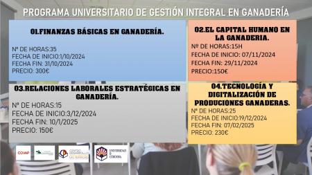 imagen de PROGRAMA UNIVERSITARIO DE GESTIÓN INTEGRAL EN GANADERÍA