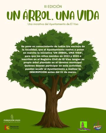 imagen de III Edición Iniciativa “Un árbol, Una vida”