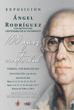 imagen de EXPOSICIÓN ÁNGEL RODRÍGUEZ con motivo del centenario de su nacimiento