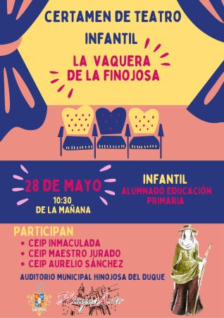 imagen de Certamen de Teatro Infantil ‘La Vaquera de la Finojosa’