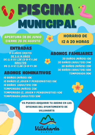 imagen de CARTEL PISCINA