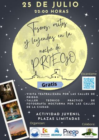 imagen de Tesoros, Mitos y Leyendas en las Noches de Priego de Córdoba 2025