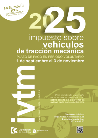 imagen de Pago del Impuesto sobre Vehículos de Tracción Mecánica e Impuesto sobre Actividades Económicas