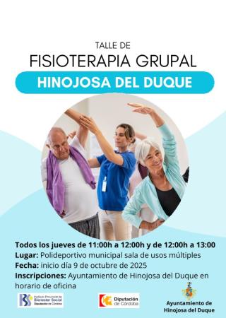 imagen de TALLER DE FISIOTERAPIA GRUPAL