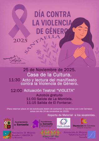 imagen de DIA CONTRA LA VIOLENCIA DE GENERO 2025