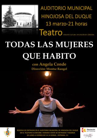 imagen de TEATRO «TODAS LAS MUJERES QUE HABITO»