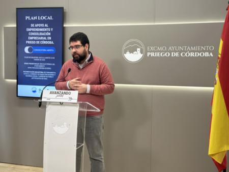 imagen de EL AYUNTAMIENTO ABRE LA CONVOCATORIA 2026 DEL PLAN LOCAL DE APOYO AL EMPRENDIMIENTO Y LA CONSOLIDACIÓN DE EMPRESAS CON 135.000 EUROS EN AYUDAS