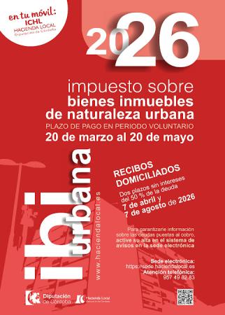 imagen de Impuesto sobre Bienes Inmuebles de Naturaleza Urbana 2026
