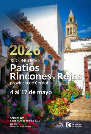 imagen de XI CONCURSO DE PATIOS, RINCONES Y REJAS DE LA PROVINCIA DE CÓRDOBA