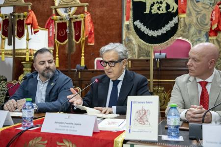 imagen de Presentado el sentenciador de la XXXII Sentencia Romana; Diputación destaca 1,2 M€ para cofradías
