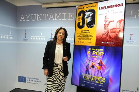 imagen de Lucena incorpora tres propuestas musicales al verano: Paco Candela el 22 de mayo y más