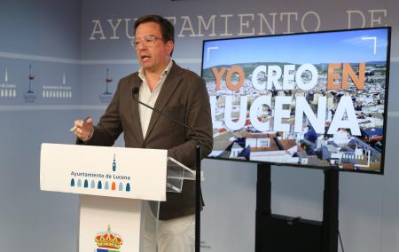 Lucena presenta 'Yo creo en Lucena' para crear comunidad, acogida y orgullo cotidiano