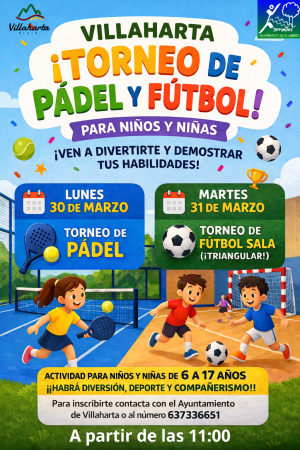 imagen de TORNEO DE PÁDEL Y FÚTBOL