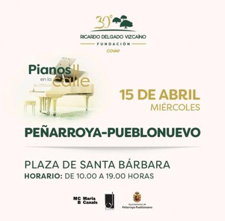 imagen de Pianos en la Calle: jornada musical abierta en Plaza Santa Bárbara, 15 de abril