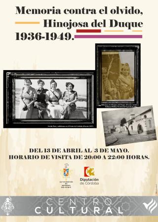 imagen de Exposición «Memoria contra el olvido, 1936-1949».