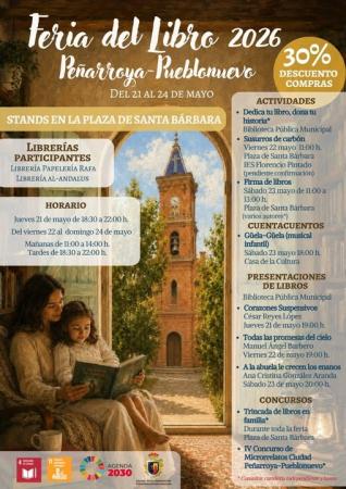 imagen de Feria del Libro 2026 (21-24 mayo): actividades familiares y hasta 30% de descuento