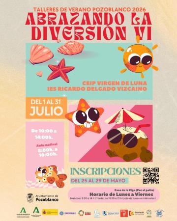 imagen de Publicado listado provisional de admitidos a los Talleres "Abrazando la Diversión" 2026