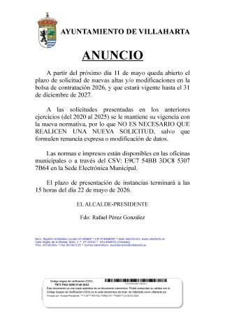 imagen de PROGRAMA CONTRATACIÓN EXTRAORDINARIA