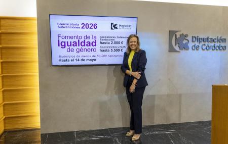imagen de Diputación de Córdoba convoca 640.000€ en ayudas para proyectos de igualdad