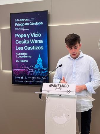 imagen de Concierto Joven 2026 en Niceto Alcalá-Zamora: 26 junio, entradas 15-35€ y cartel local y nacional