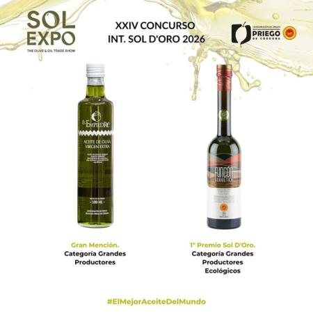 imagen de Priego de Córdoba, premiada en Sol d’Oro 2026: Rincón de la Subbética gana; El Empiedro, mención