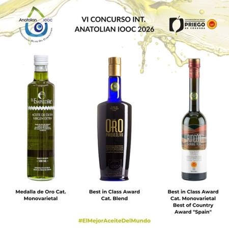 imagen de DOP Priego de Córdoba brilla en Turquía: Rincón de la Subbética, Mejor AOVE de España