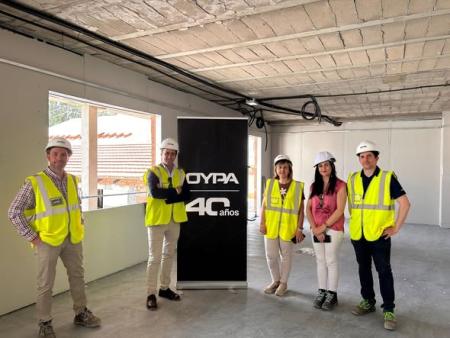 imagen de Avanzan las obras de la antigua Escuela Hogar 'Fray Albino' con PIREP Local y creación de empleo