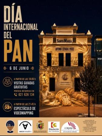 imagen de Peñarroya-Pueblonuevo celebra el Día del Pan en la Fábrica Santa María: visitas y videomapping