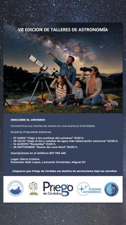 imagen de Talleres de Astronomia, 7ª Edición.