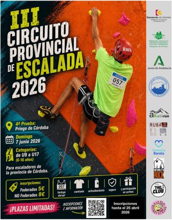 imagen de III Circuito Provincial de Escalada 2026