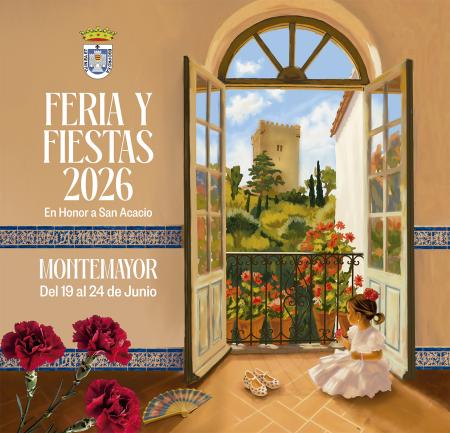 imagen de Cartel y programa Feria y Fiestas Montemayor 2026