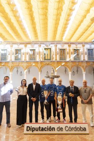 imagen de Diputación recibe al Real Club Priego tras conquistar la Europe Cup, primer título continental