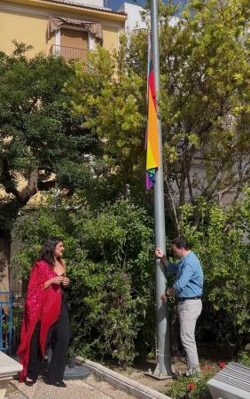 imagen de Priego de Córdoba celebra el Día del Orgullo: izado de bandera y compromiso con la igualdad