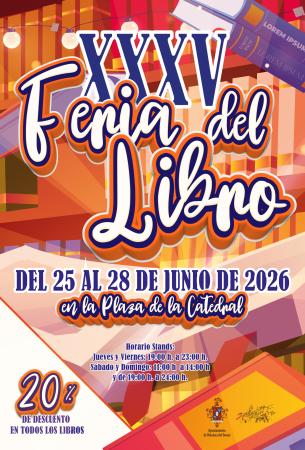 imagen de Feria del Libro de Hinojosa del Duque (25-28): presentaciones editoriales y música nocturna