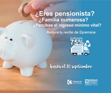 imagen de Epremasa subvenciona 75% de la tasa de residuos hasta 2029 para colectivos; solicitudes hasta 30/09