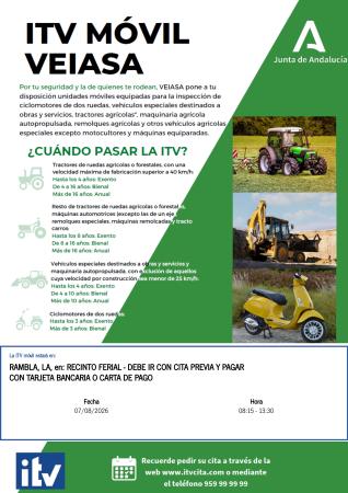 imagen de Visita ITV móvil en La Rambla