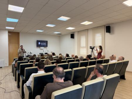 imagen de Priego estrena en el Palenque un centro de congresos financiado con fondos Next Generation