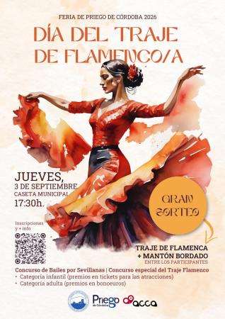 imagen de Día del Traje Flamenco/a en Priego de Córdoba, 3 de septiembre de 2026