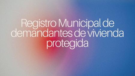 imagen de Bando Inscripción Registro Municipal de Demandantes de Vivienda Protegida de La Rambla