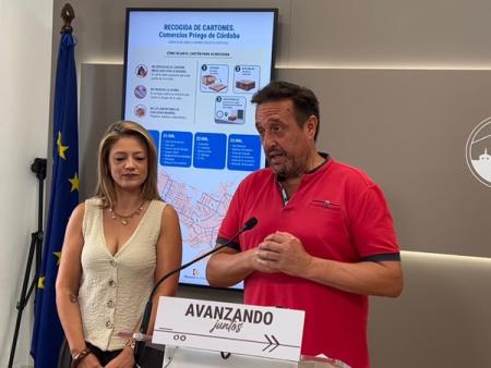 imagen de Priego: EPREMASA recoge cartón desde las 20:00 y se instalan 80 contenedores marrones