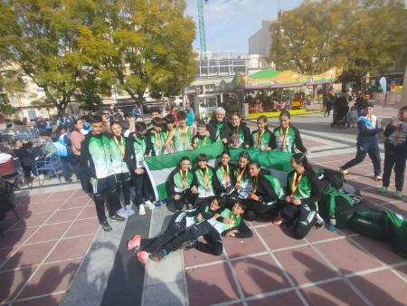 imagen de Alba Estévez e Iker Alcaide, medallistas con Andalucía en el Nacional de Cieza