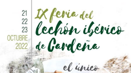 imagen de Feria del Lechón Ibérico de Cardeña 2022 - Programación