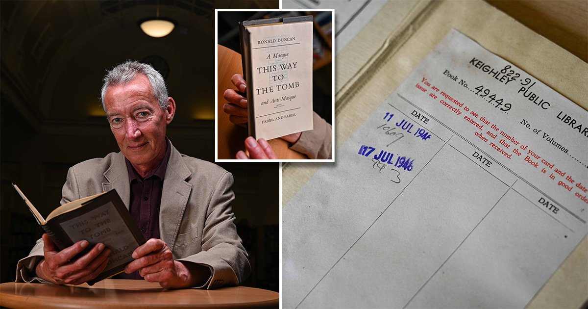 La biblioteca renuncia a más de 3.000 libras de tasas tras devolver un libro con 76 años de retraso