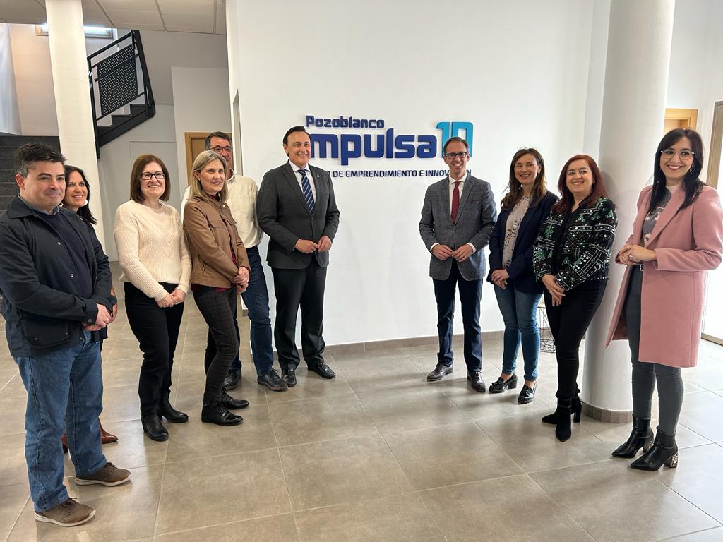 El Ayuntamiento de Pozoblanco y la Junta inauguran la nueva sede del Centro Andaluz de Emprendimiento en el centro Impulsa 10